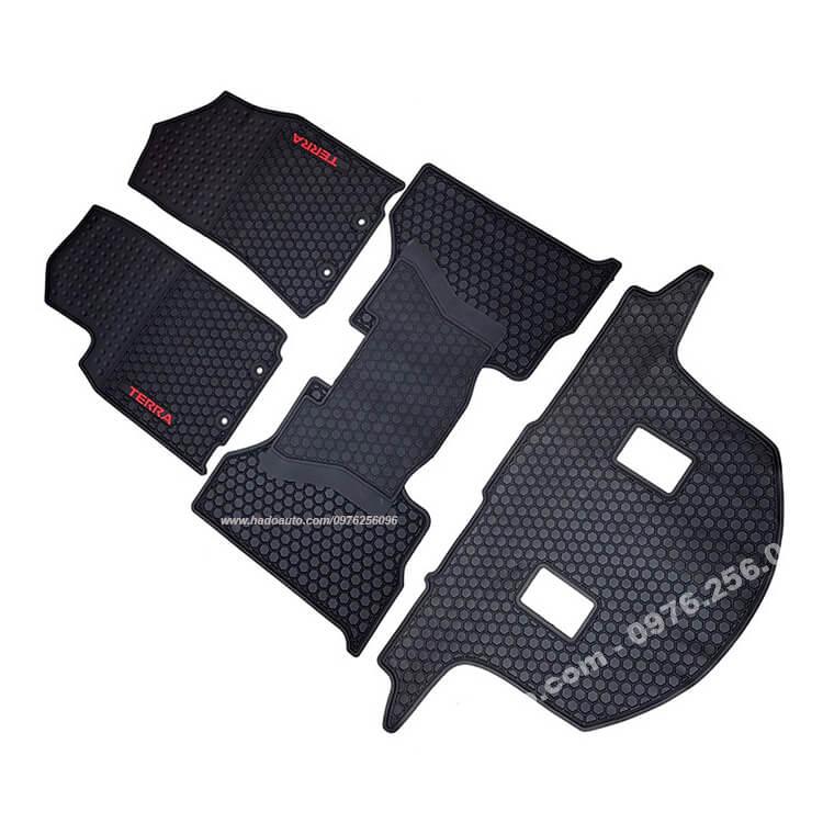 Bộ lót sàn cao su Nissan Terra cao cấp Bộ lót sàn cao su Nissan Terra cao cấp