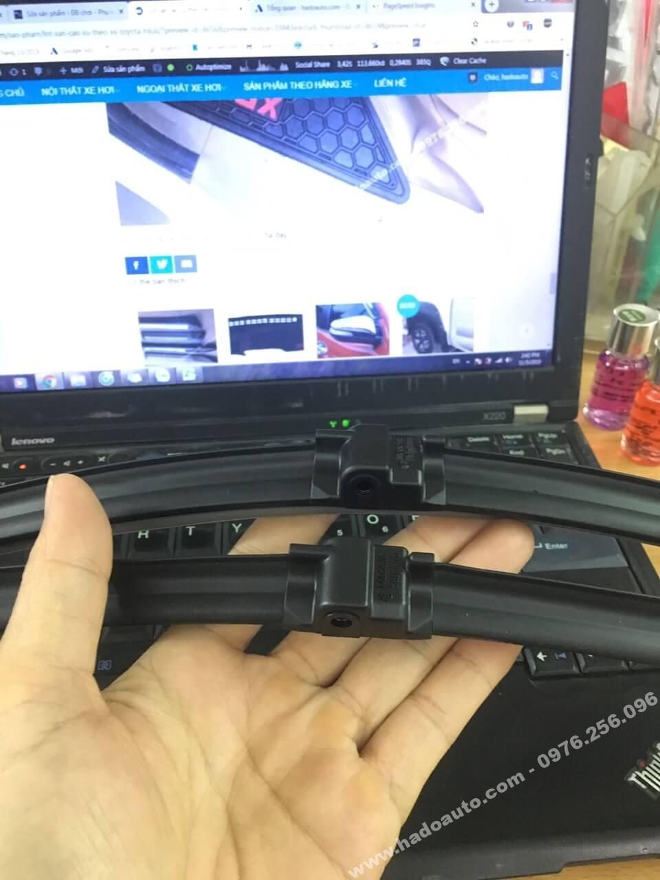 Gạt mưa xe Mercedes E gạt mềm cao cấp