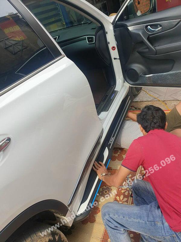 be-buoc-chan-nissan-xtrail-moi-nhat-lap-dat