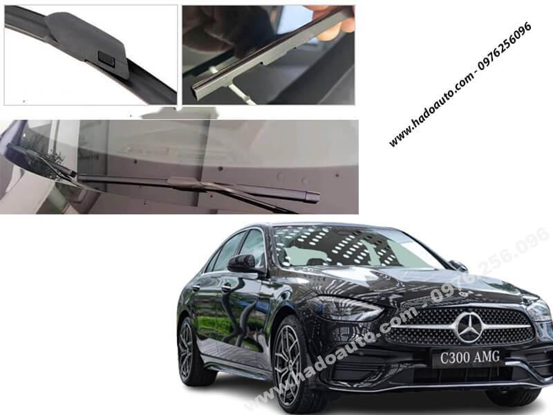 Bộ 2 chổi gạt mưa trước xe Mercedes C300 2022 Bộ 2 chổi gạt mưa trước xe Mercedes C300 2022