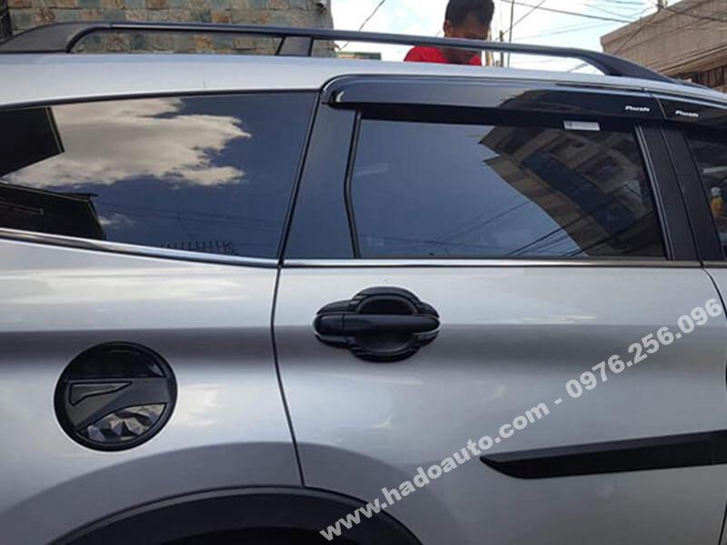 Giá nóc dọc 3 chân Toyota Rush hợp kim nhôm