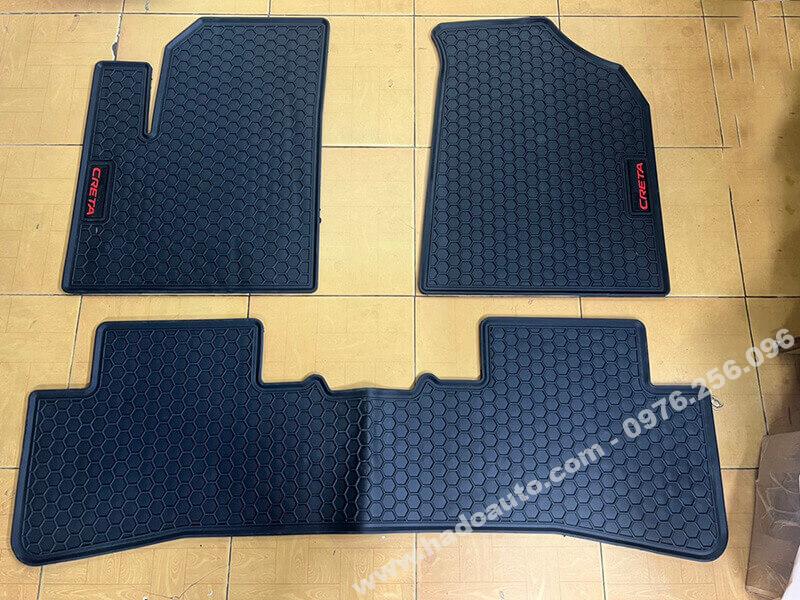Lót sàn cao su Hyundai Creta 2022 hình thực tế