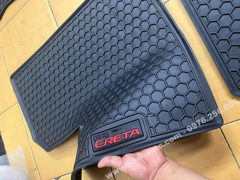 Lót sàn cao su Hyundai Creta 2022 không mùi