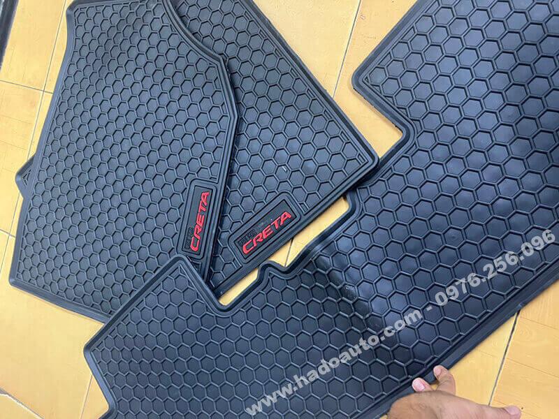 Lót sàn cao su Hyundai Creta 2022 siêu bền