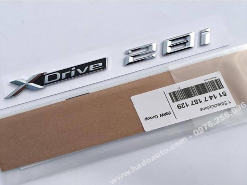 Chữ XDrive chính hãng