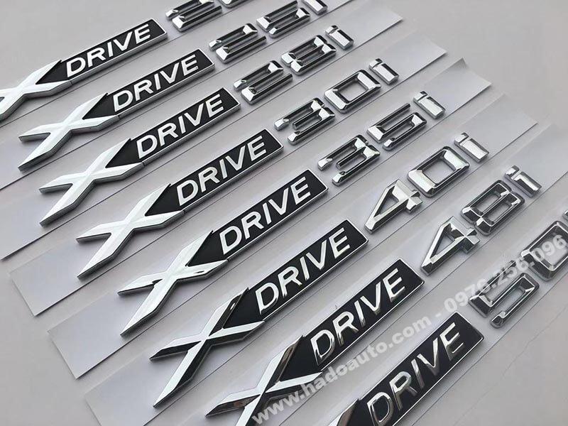 Chữ XDrive chính hãng