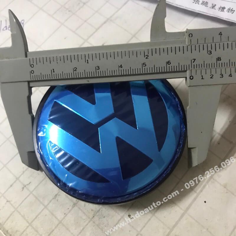 Logo chụp mâm xe Volkswagen 60mm 65mm 70mm
