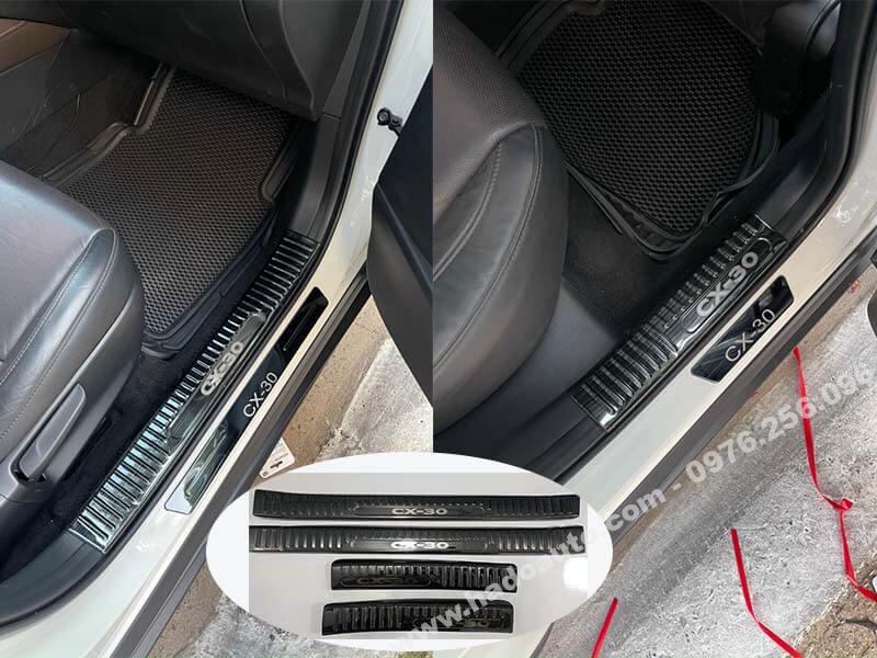 Nẹp bước chân ốp bậc cửa Mazda CX30 CX-30 Nẹp bước chân ốp bậc cửa Mazda CX30 CX-30