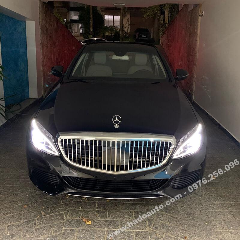 Mặt ca lăng Mercedes C250 Exclusive kiểu Maybach siêu sang