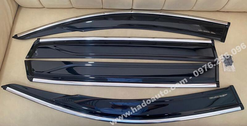 Vè mưa Honda BRV 2023 2024 viền chỉ sáng bóng