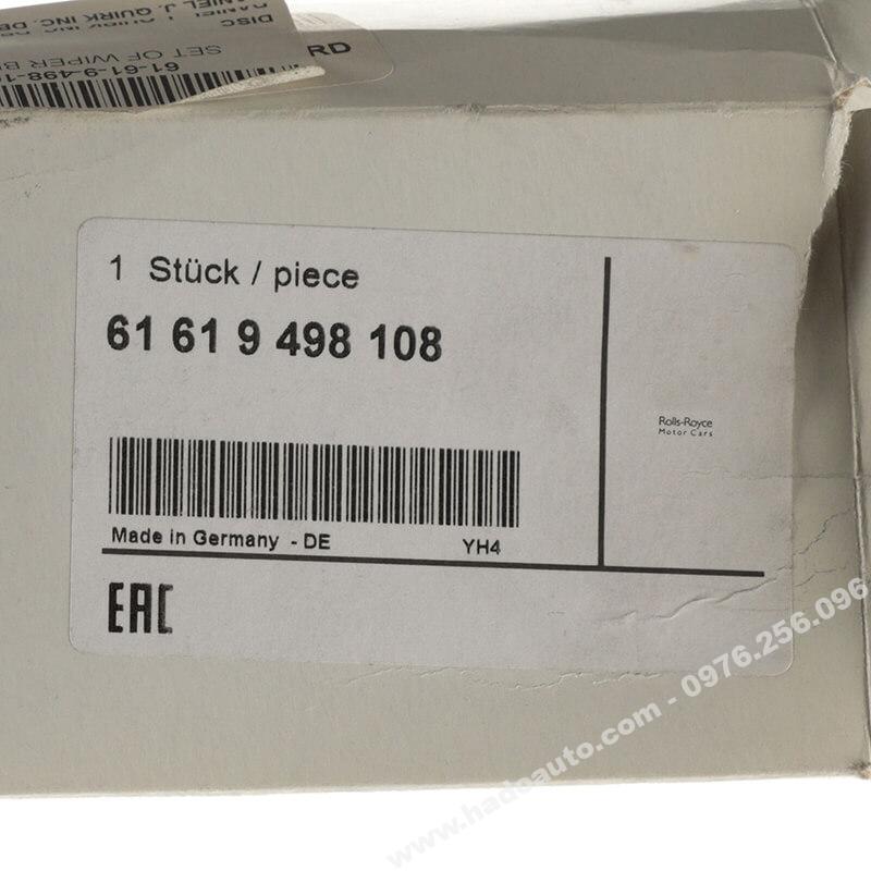 Gạt mưa xe Rolls-Royce Cullinan địa chỉ cung cấp uy tín tại Hà Nội