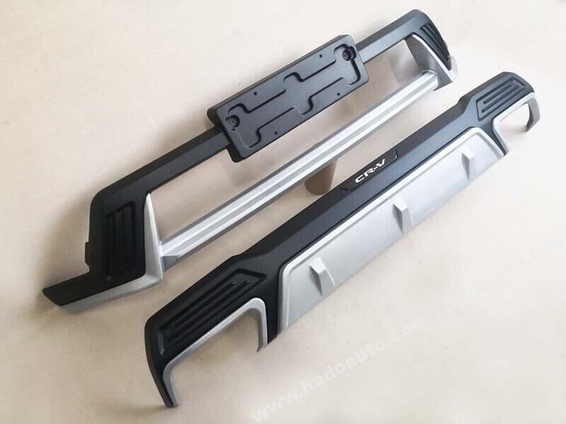 op-can-truoc-sau-honda-crv-2024 Ốp cản trước sau Honda CRV 2024 cả bộ khi chưa lắp lên xe