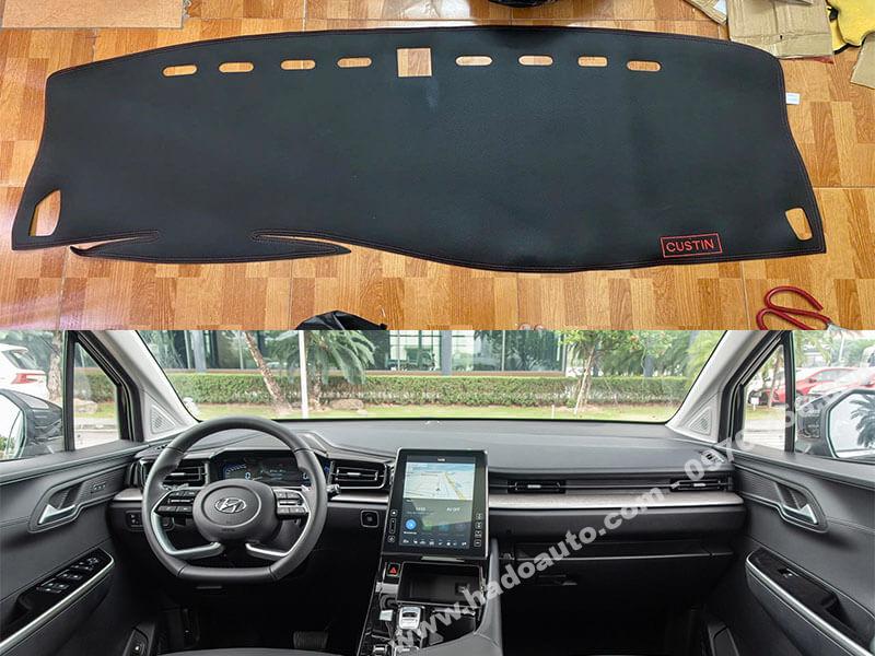 tham-taplo-da-van-cacbon-hyundai-custin-2024 Thảm taplo da vân cacbon Hyundai Custin 2024 mới nhất