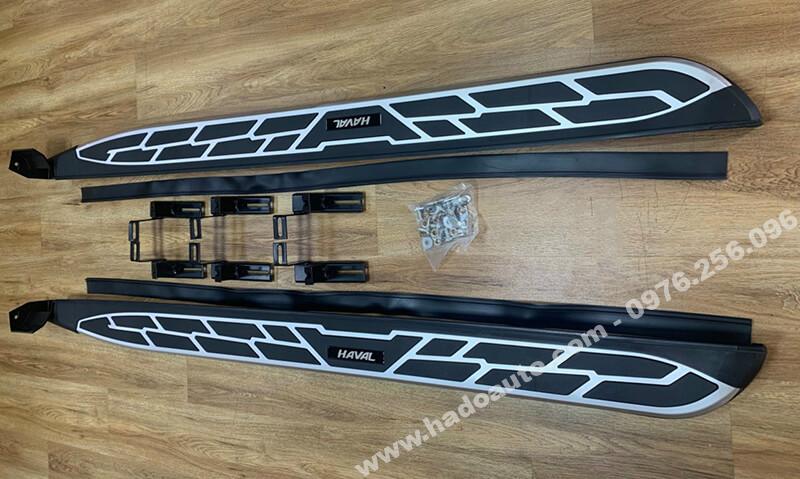 Bệ bước chân bậc lên xuống Haval H6 2024 bộ đầy đủ chân bát và ốc bắt