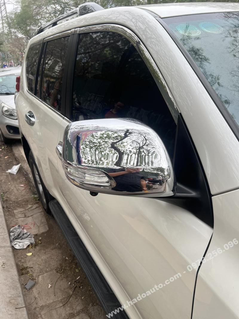 Ốp gương hậu Toyota Prado 2010-2023 sáng bóng