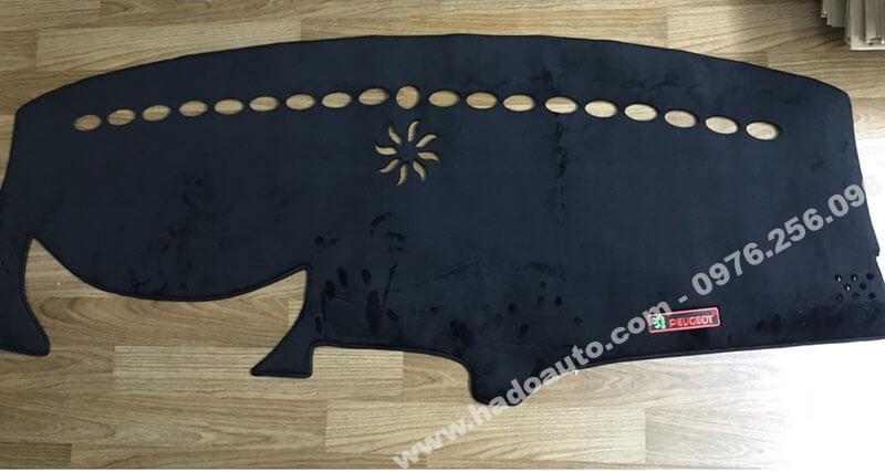Thảm taplo Peugeot mặt nhung lông siêu mịn