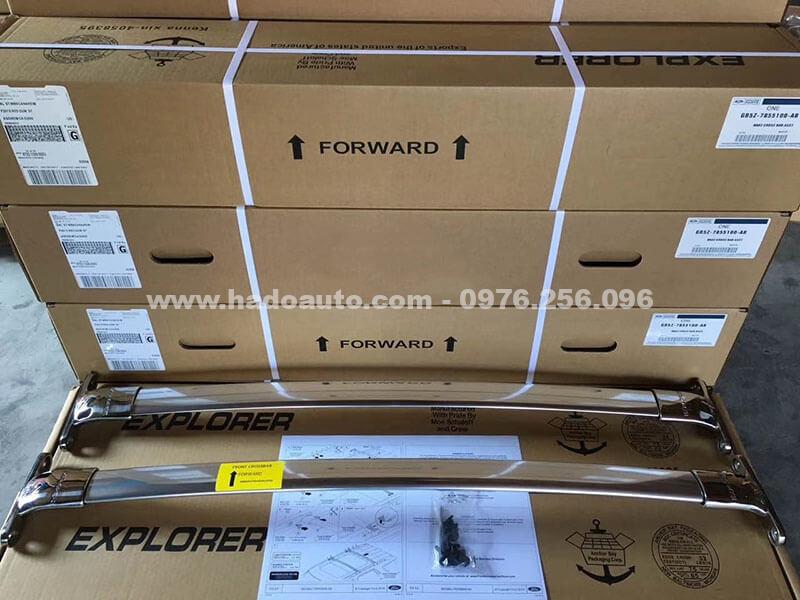 Bộ 2 thanh nóc ngang Ford Explorer hình ảnh thực tế sản phẩm