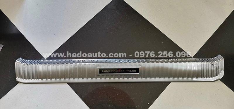 Nẹp chống xước cốp Toyota Prado 2010-2024 inox ( Miếng trong )