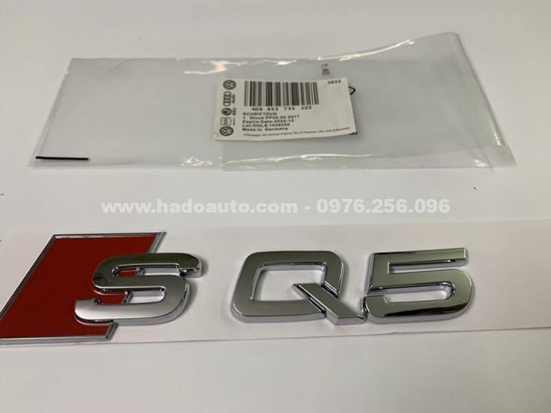 Chữ Q5 SQ5 cho xe Audi cao cấp