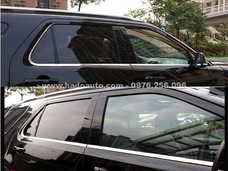 Nẹp chân kính Ford Explorer tạo sự khác biệt